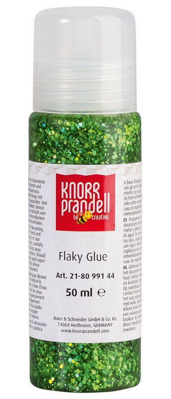 Lepidlo glitrové v tubě zelené 50ml.