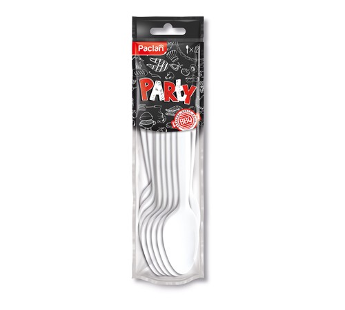 Lžičky plastové 16cm. 12 ks.
