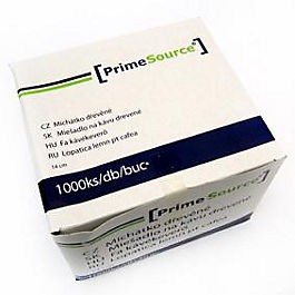 Míchátka na kávu dřevěné 14cm. 1000ks