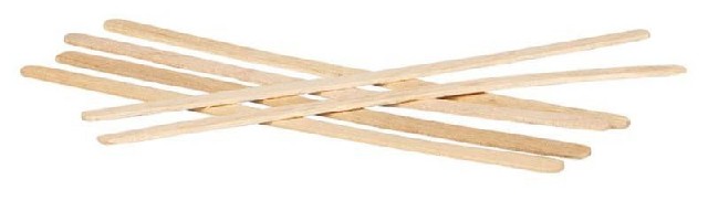 Míchátko dřevěné 14 cm. 100 ks.