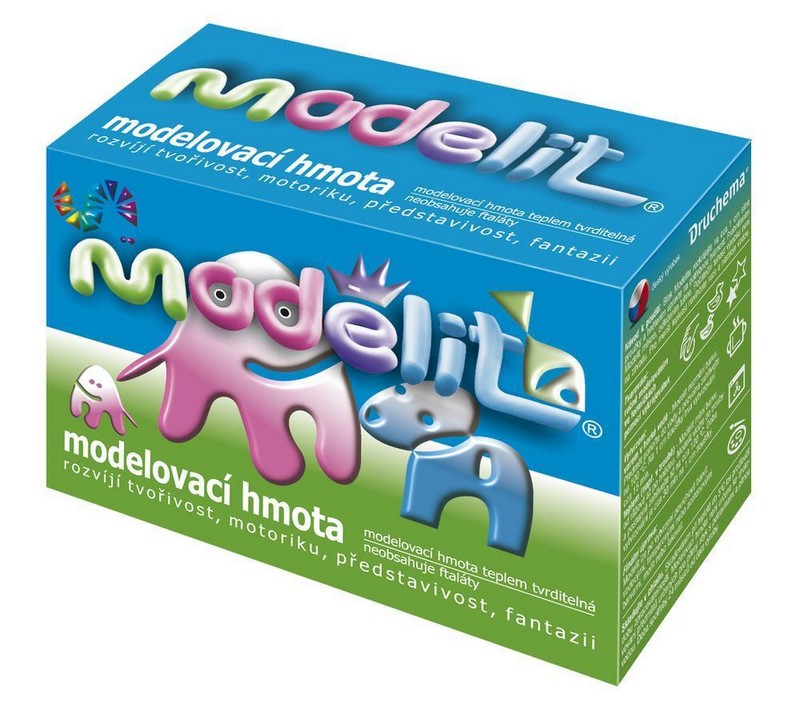 Modelit bílý 500 g.