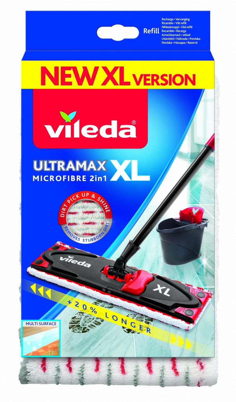 Mop VILEDA UltraMax náhrada Microfibre 2v1 +20%