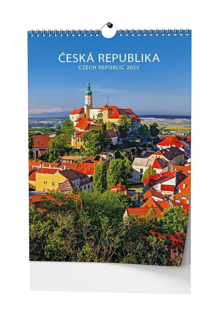 Nástěnný kalendář A3 měsíční - Česká re
