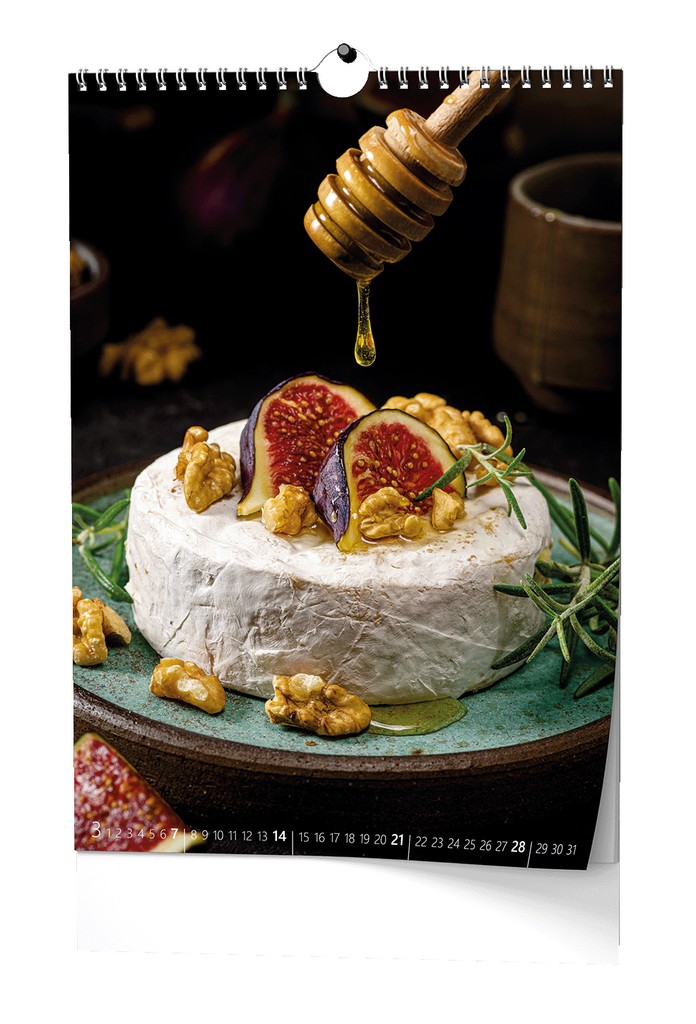 Nástěnný kalendář A3 měsíční - Gourmet