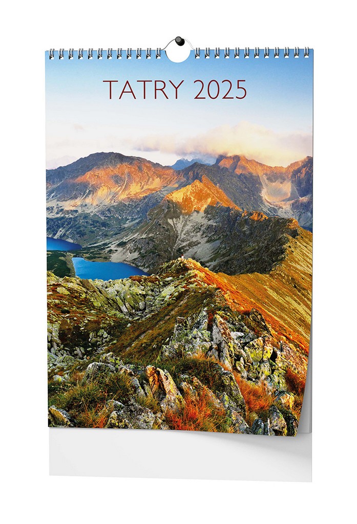 Nástěnný kalendář A3 měsíční - Tatry