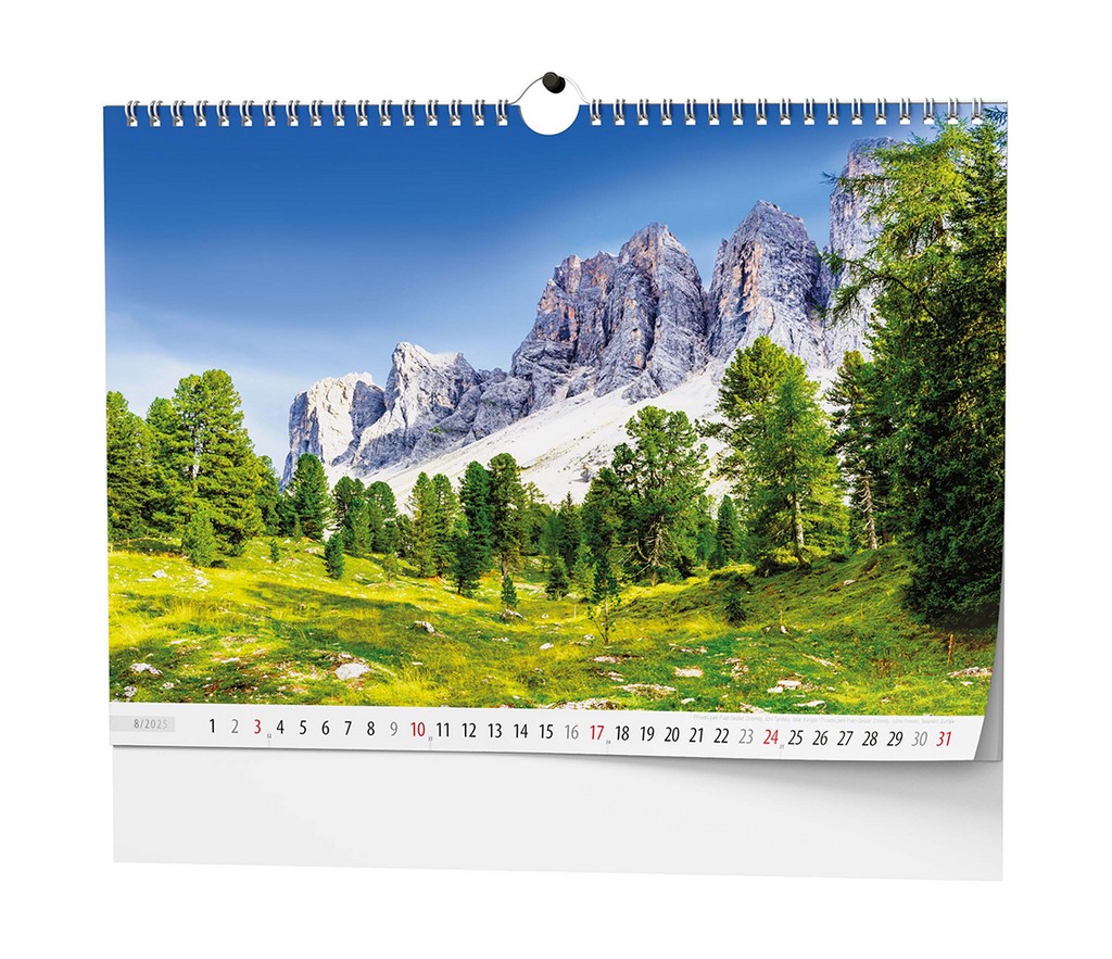 Nástěnný kalendář A3 měsíční - Toulky přírodou