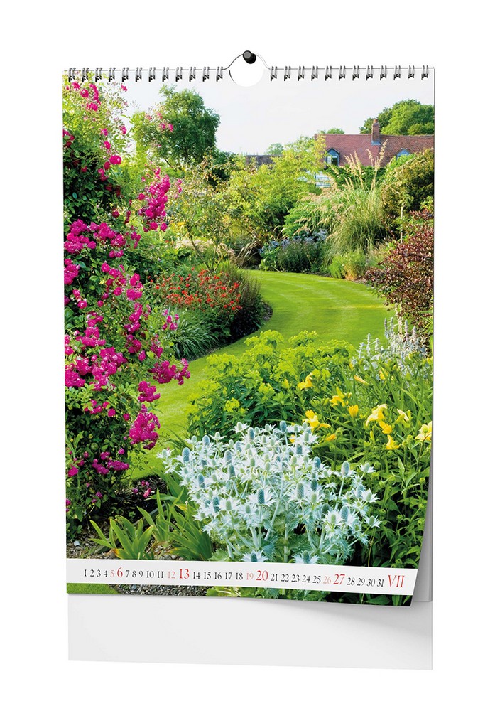 Nástěnný kalendář A3 měsíční - Zahrady