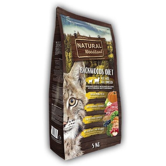 Natural Woodland Backwoods Diet Cat & Kitten /vep�