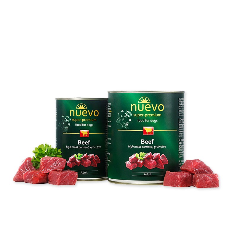 Nuevo pes Adult Hovězí konz. 800g