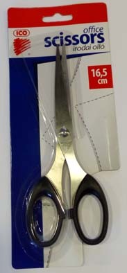 Nůžky OFFICE SCISSOR 16,5 cm blister
