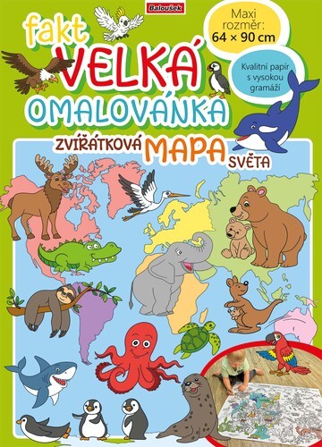 Omalovánka A3 která je fakt velká - Z