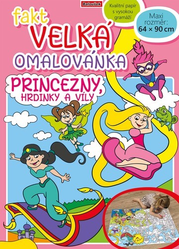 Omalovánka která je fakt velká - Prin