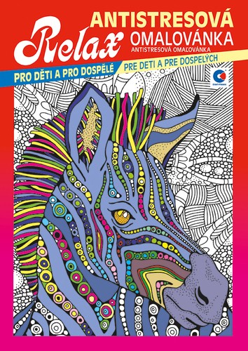 Omalovánky A4 - Antistresová - Relax