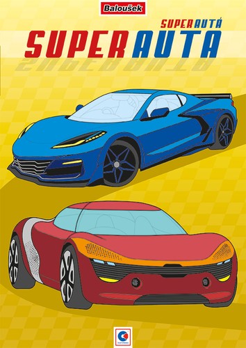 Omalovánky A4 - Super auta