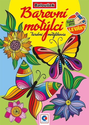 Omalovánky A5 - Barevní motýlci