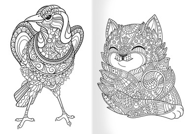 Omalovánky A5 - Zvířátka