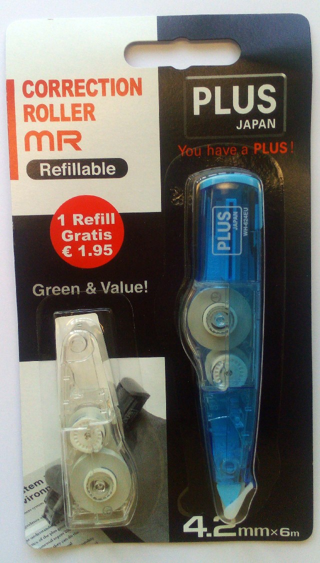 Opravný roller PLUS MR WH - 638 4,2 mm x 6 m. STROJEK