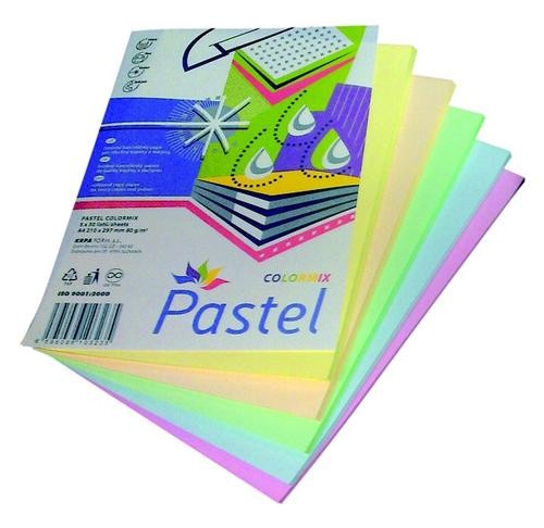 Papír kopírovací MIX A4 80 g. COLORMIX - PASTEL