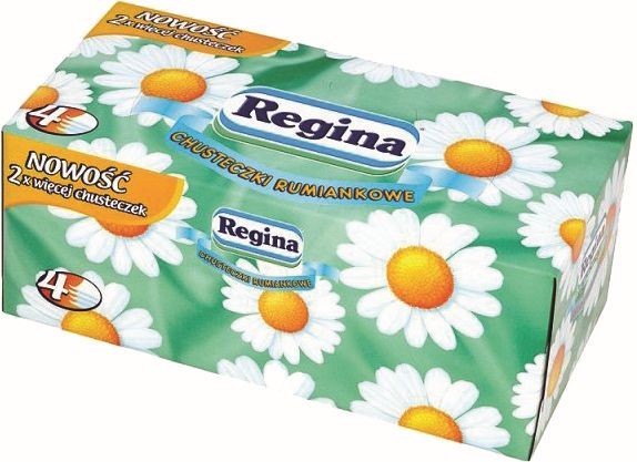 Papírové kapesníčky vytahovací 4vr. REGINA XXXL 96ks. HEŘMÁNEK