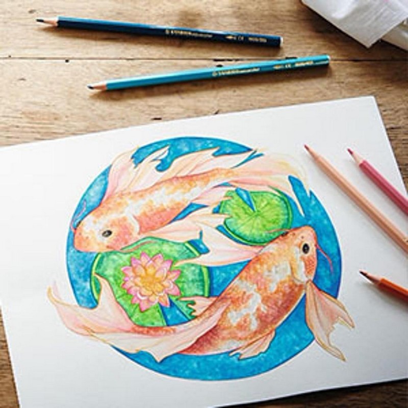 Pastelky STABILO CarbOthello ARTY v plechové krabičce 36ks.