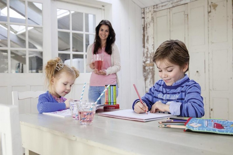 Pastelky Stabilo Trio silné v plast. boxu sada 15ks.