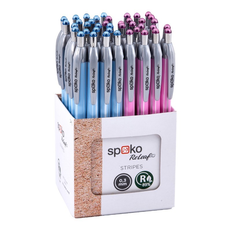 Pero kuličkové SPOKO 0,3 mm. MODRÉ