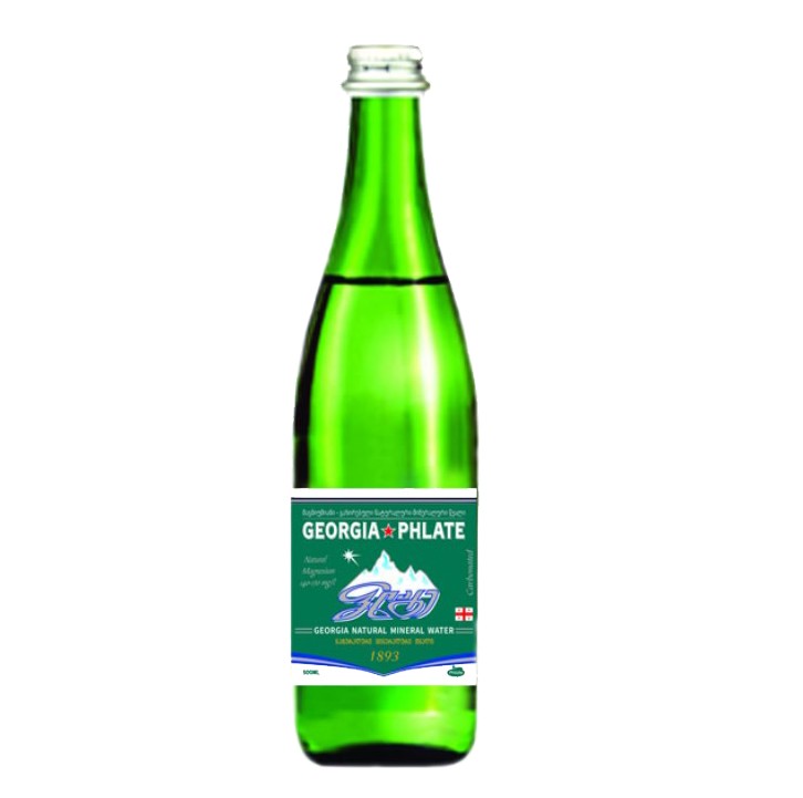 PHLATE minerální LÉČIVÁ VODA 0,5l. sklo karto