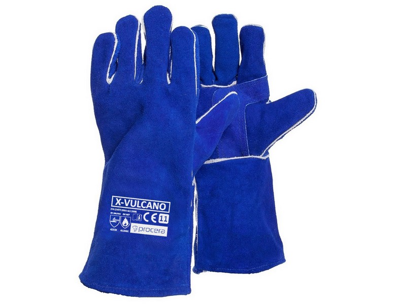 Pracovní rukavice kožené na sváření X-VULCANO velikost 11.