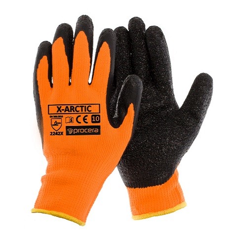 Pracovní rukavice ZIMNÍ potah latex X-ARCTIC velikost 9