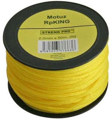 Provázek 1,7 mm-50 m žlutý