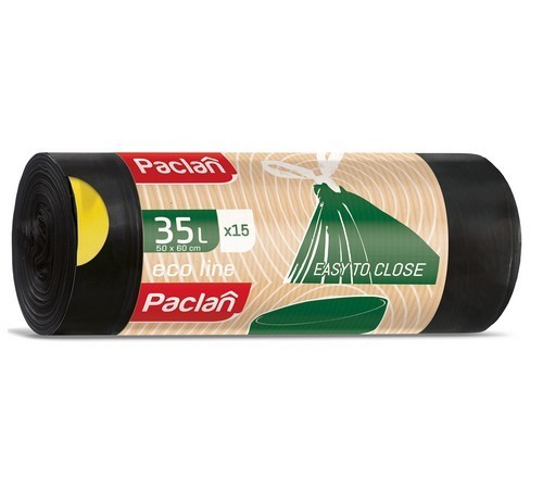 pytle na odpad   35l. 15ks. se zatahovací šňůr