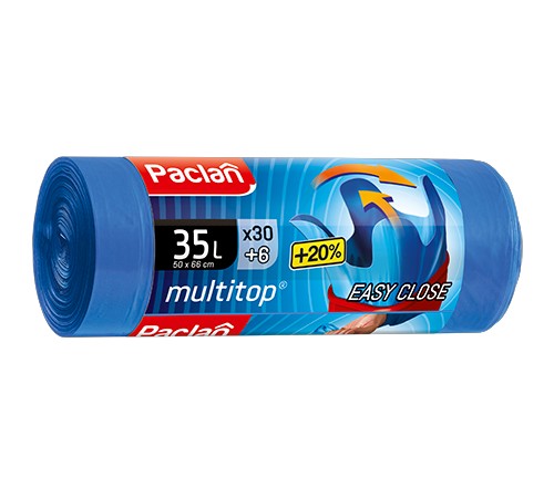 pytle na odpad   35l., 30+6ks. zavazovací PACLAN 