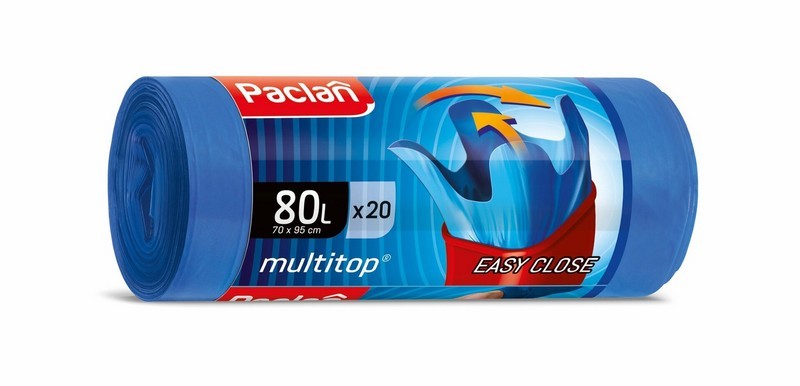 Pytle na odpad   80l., 20ks. MULTITOP 23µ. zavazo