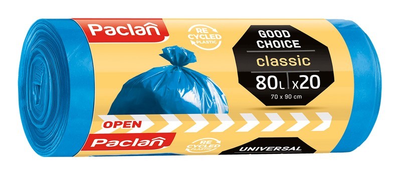 Pytle na odpad HDPE 16µ., 80l. 20 ks. Classic