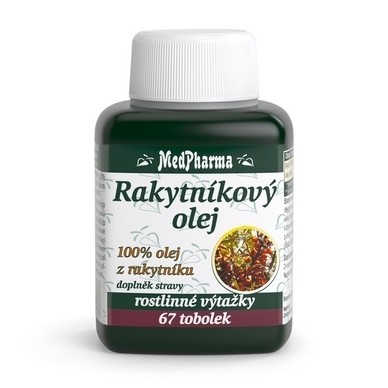 Rakytníkový olej – 100% olej z rakytníku.