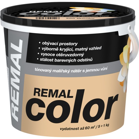 REMAL Color malířská barva na zeď, MANDLE 200,