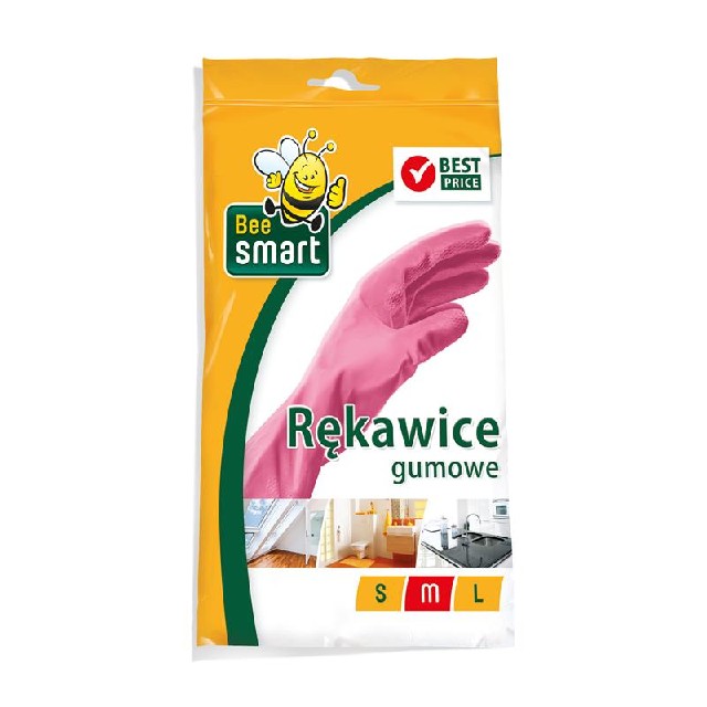 Rukavice GUMOVÉ velikost M 1 pár Bee SMART Rukavice GUMOVÉ velikost M 1 pár Bee SMART