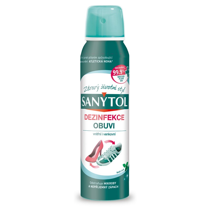 SANYTOL dezinfekce do obuvi 150ml.