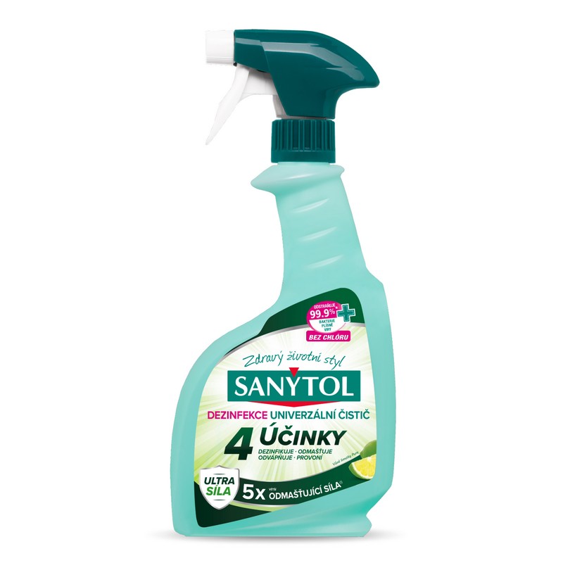 SANYTOL univerzální čistič ANTIBAKTERIÁLNÍ s