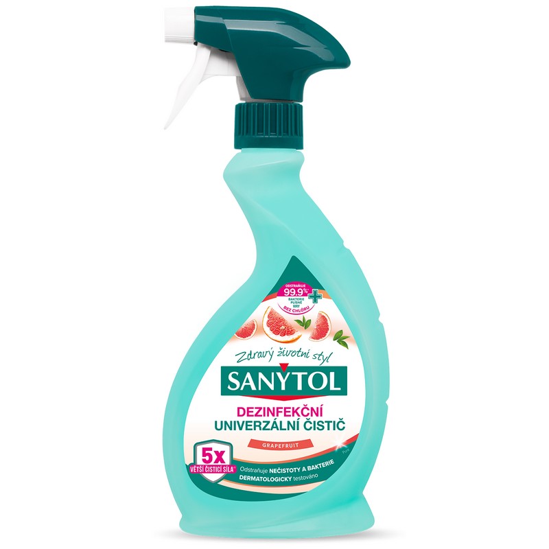 SANYTOL univerzální čistič GREP sprej 500ml.