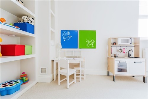 Skleněná magnetická tabule Diamond s oblými rohy 126 x 71 cm