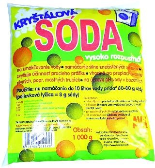 Soda krystalická na změkčení vody 1 kg