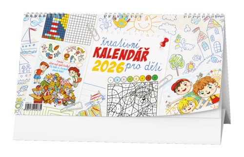 Stolní kalendář čtrnáctidenní - Kreativní k