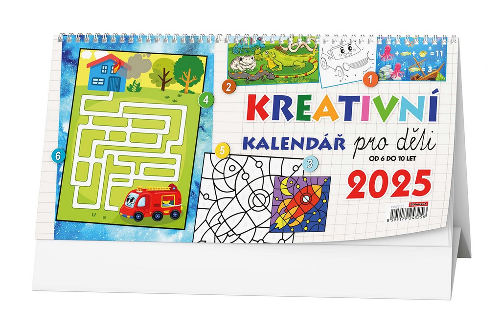 Stolní kalendář týdenní - Dětský kreativní