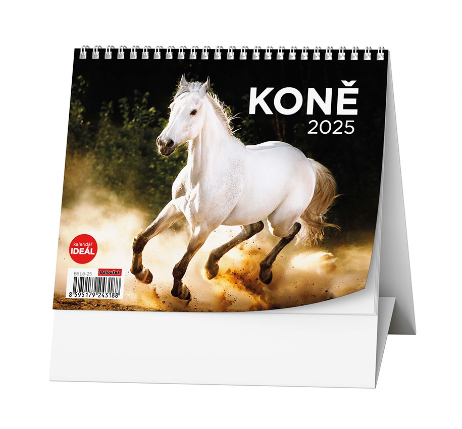 Stolní kalendář týdenní - Koně