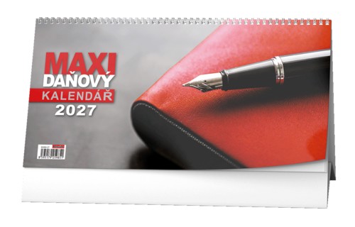 Stolní kalendář týdenní - MAXI daňový kalen