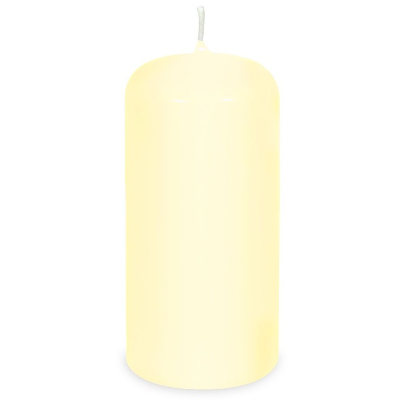 Svíčka válcová O80 x 200 mm 30h béžová