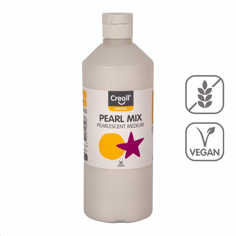 Temperová barva médium Pearl Mix, 500 