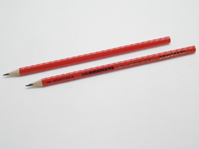 Tužka grafitová 1802 3HR č.1. červená