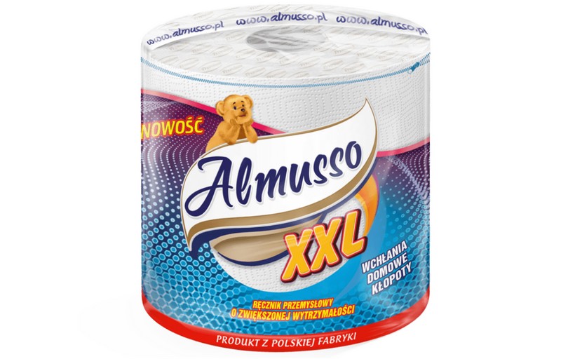 Utěrka papírová na roly ALMUSSO SUPER XXL 2 vr.